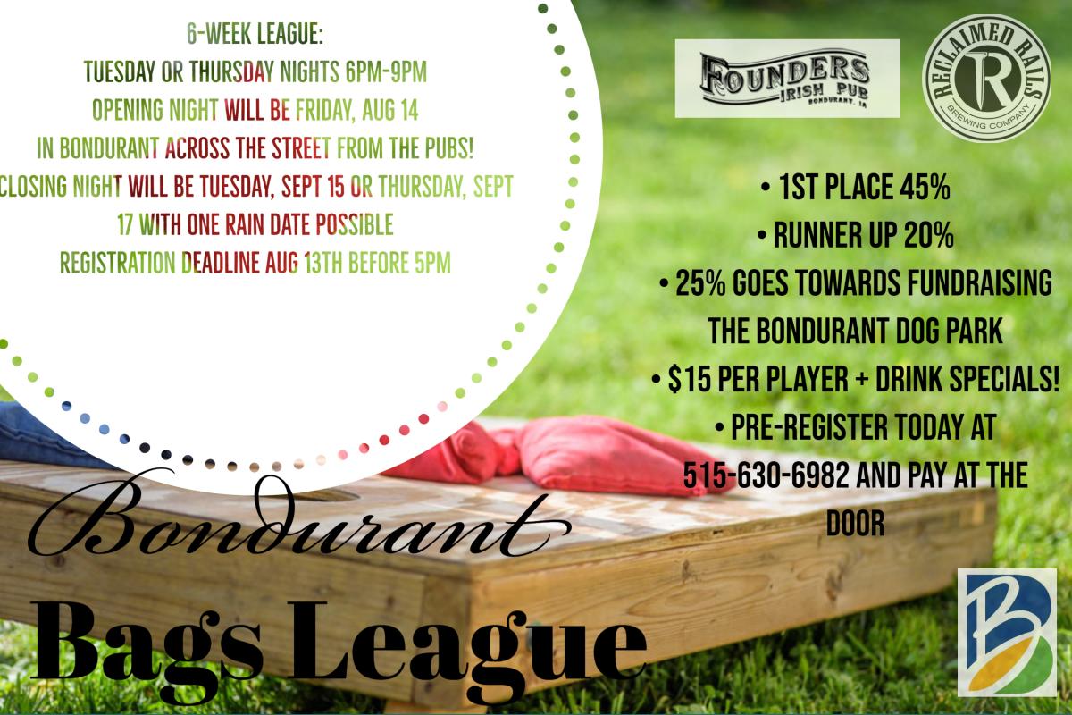 Weekly Bags League Flyer