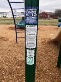 Age Limit on Wolf Creek Park Playground Equipment