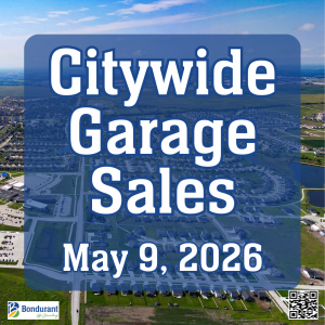 Citywide Garage Sale May 10, 2025