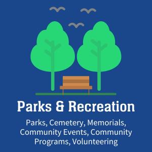 Parks and Recreation inquiry form button
