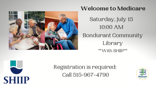 Welcome to Medicare Saturday July 15, 2023 10:00 AM 