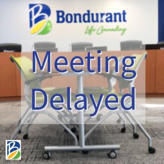Meeting Rescheduled to April 10, 2023