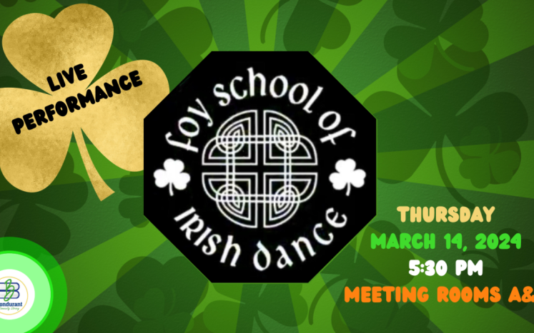 Foy School of dance March 14 5:30 PM