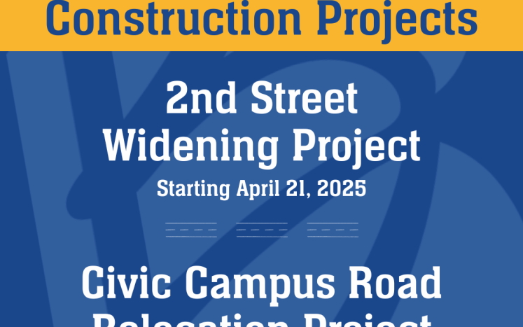 Upcoming Road Construction Projects
