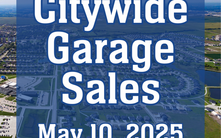 Citywide Garage Sales. May 10, 2025